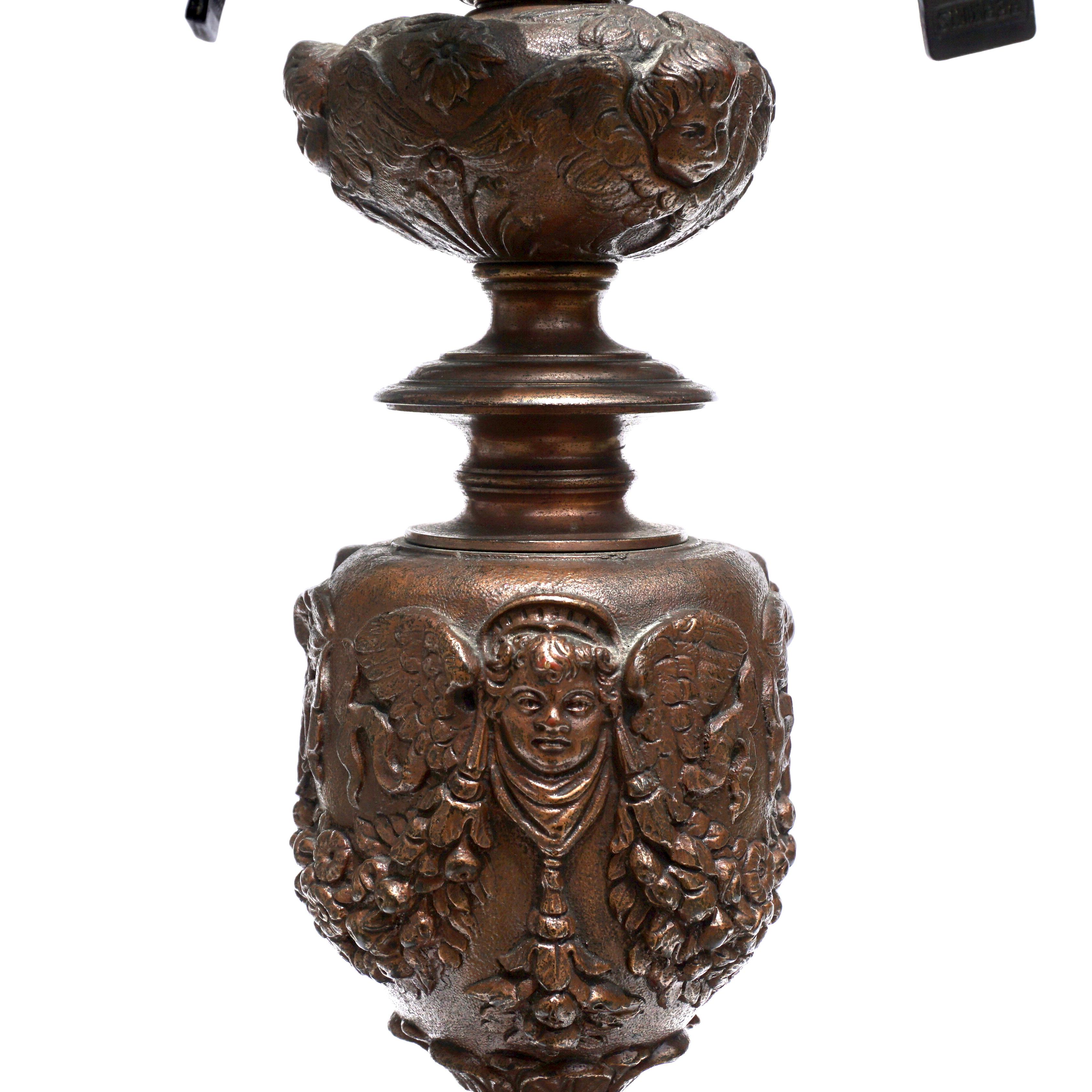 Tiffany Studios - Lampe de table coloniale en vente 3