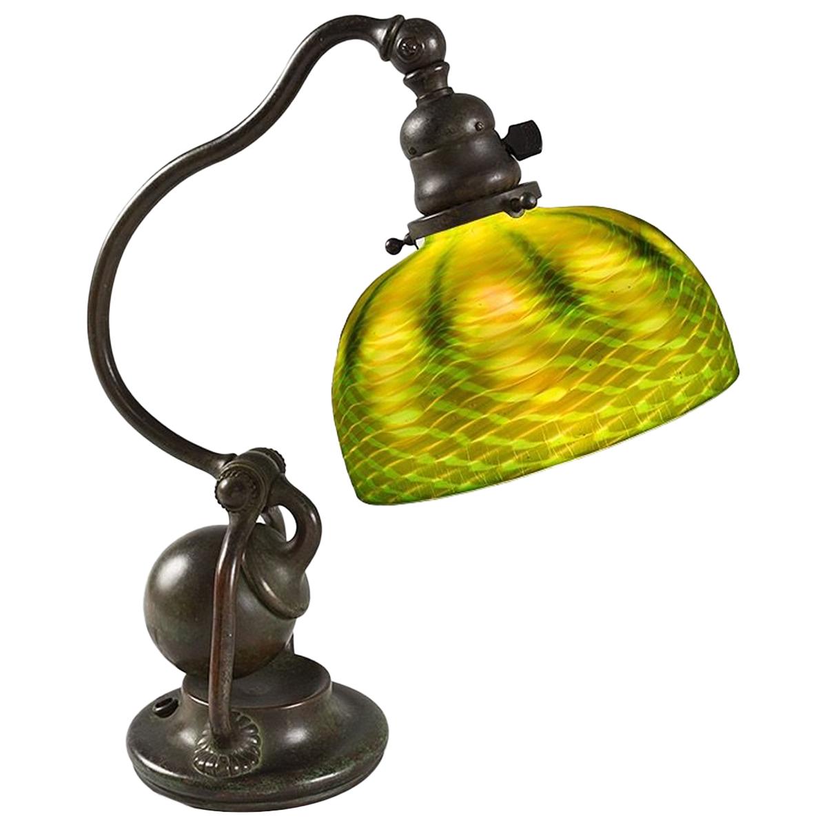 Tiffany Studios "Counter Balance" Desk Lamp