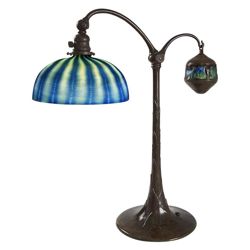 Tiffany Studios "Counter Balance" Table Lamp