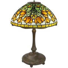 Antique Tiffany Studios "Crocus" Table Lamp