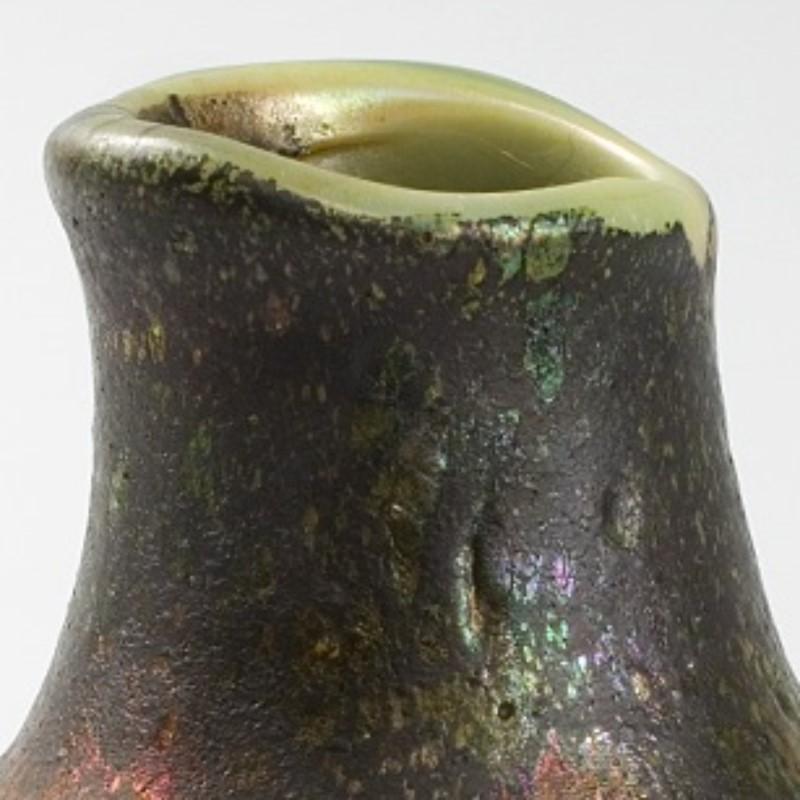 Art Nouveau Tiffany Studios “Cypriote” Miniature Vase