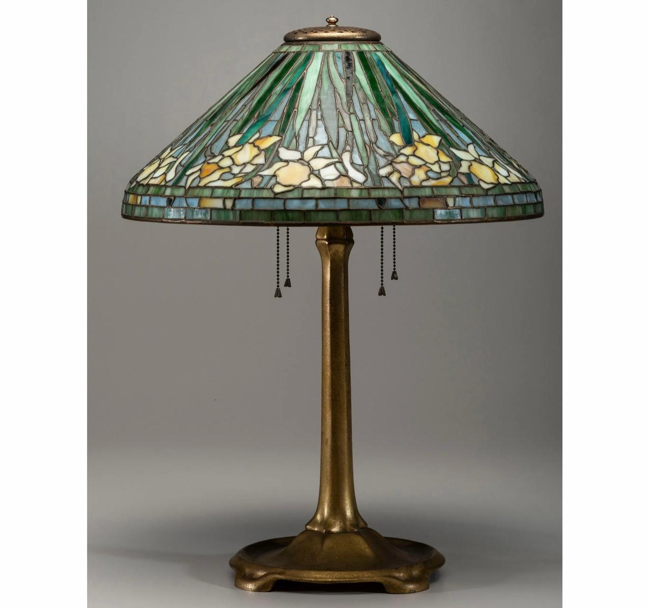 Tiffany Studios Daffodil Table Lamp 2