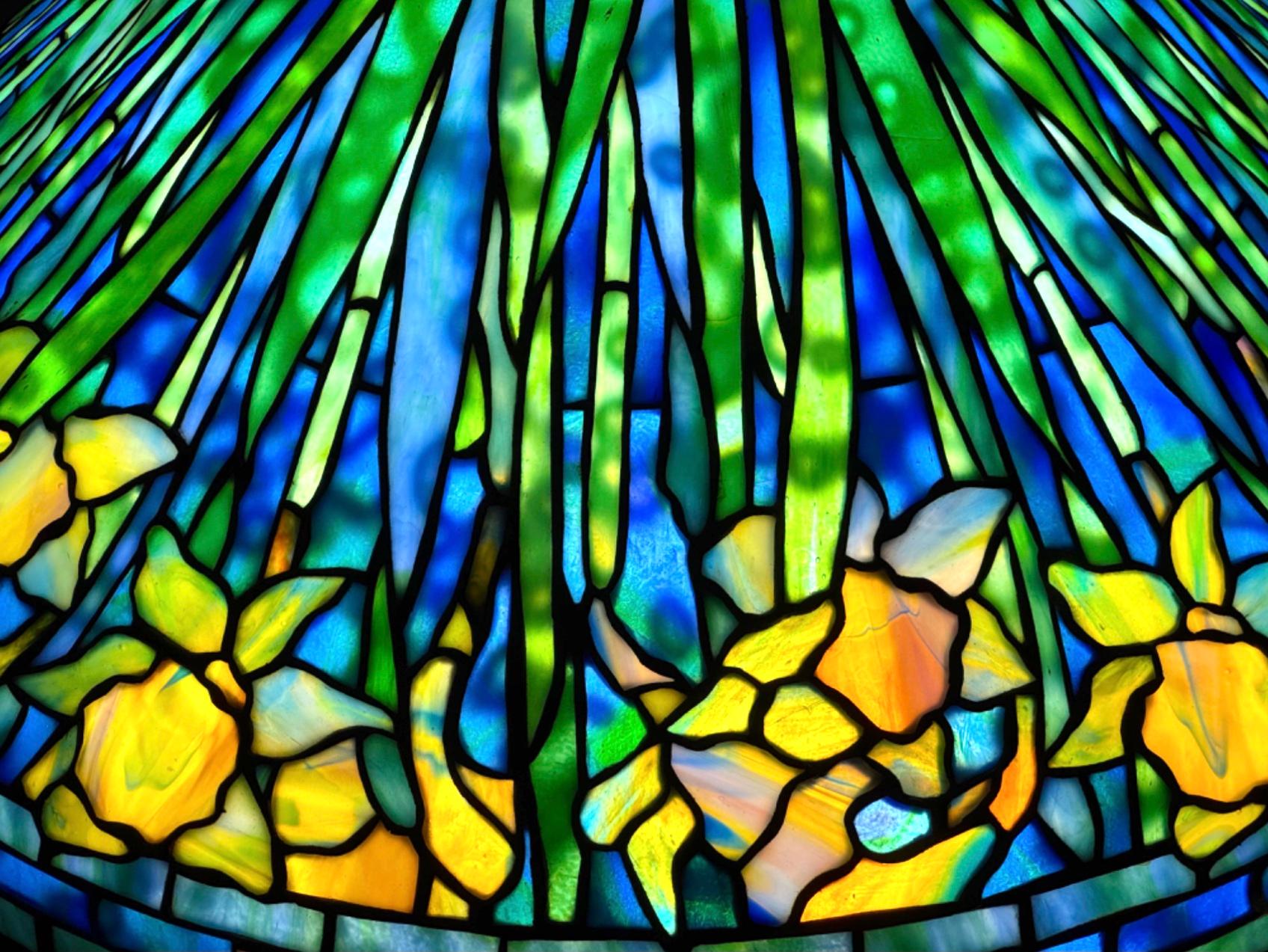 Lampe de table Daffodil Tiffany Studios en vente 2