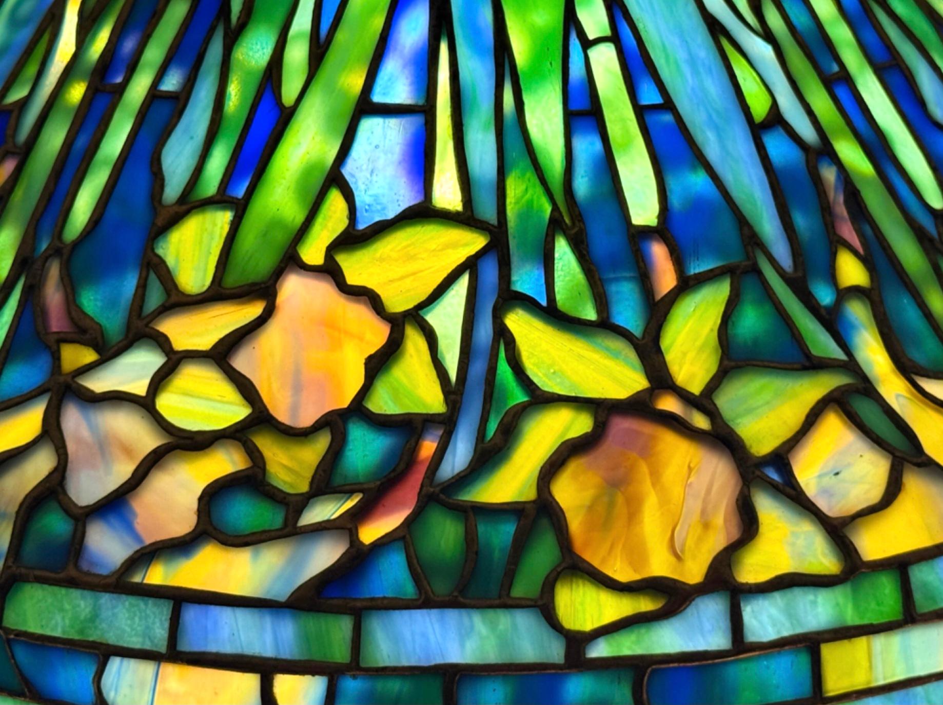 Lampe de table Daffodil Tiffany Studios en vente 4