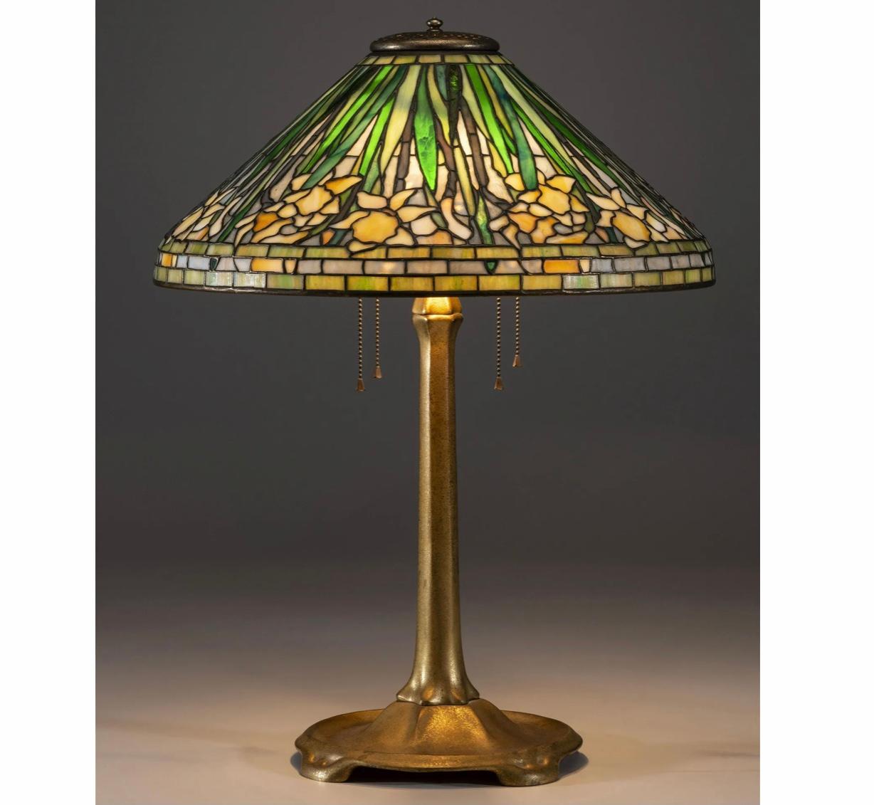 Tiffany Studios Daffodil Table Lamp 5
