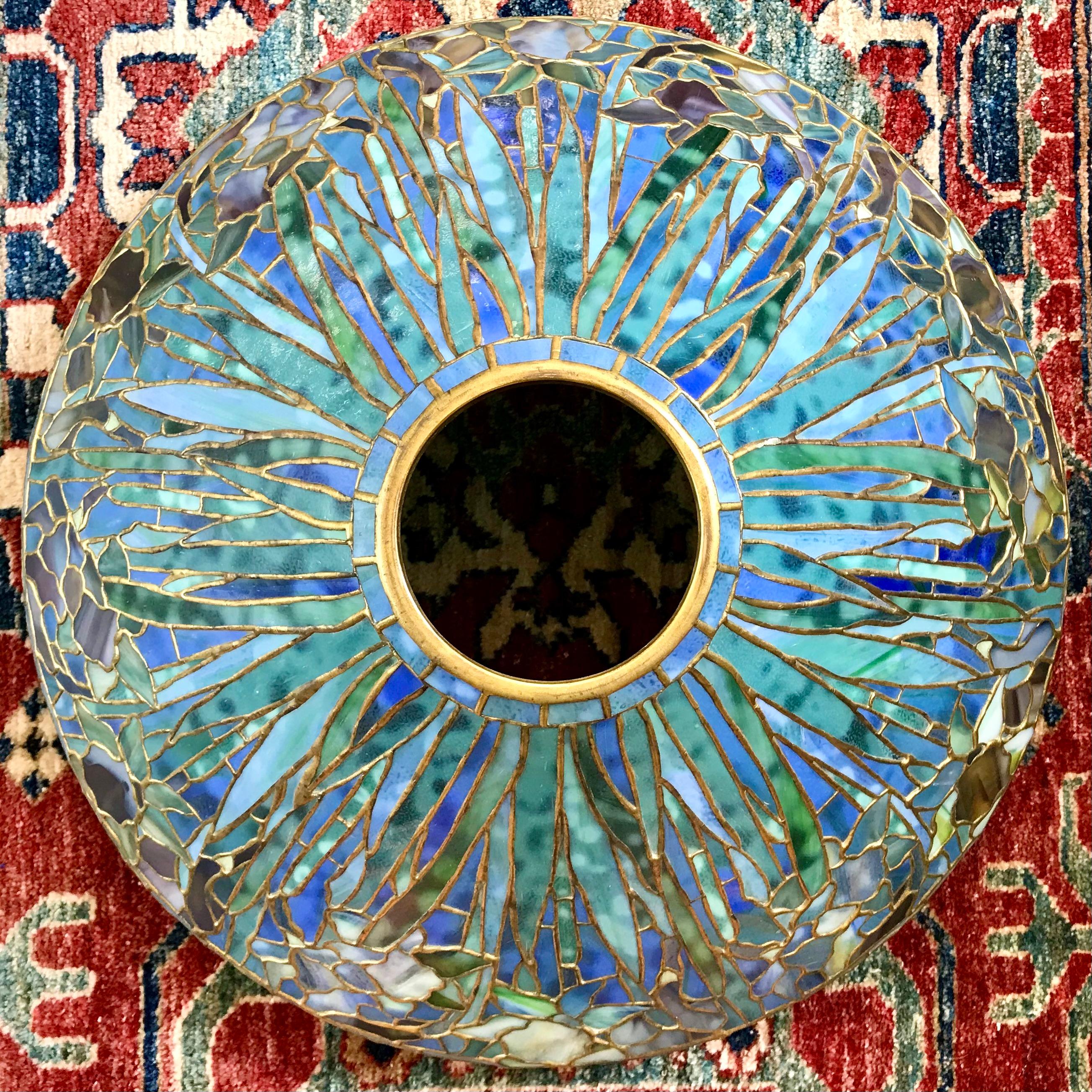 Début du 20ème siècle Lampe de table Daffodil Tiffany Studios en vente