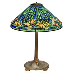 Antique Tiffany Studios Daffodil Table Lamp