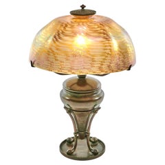 Tiffany Studios Damascene Table Lamp