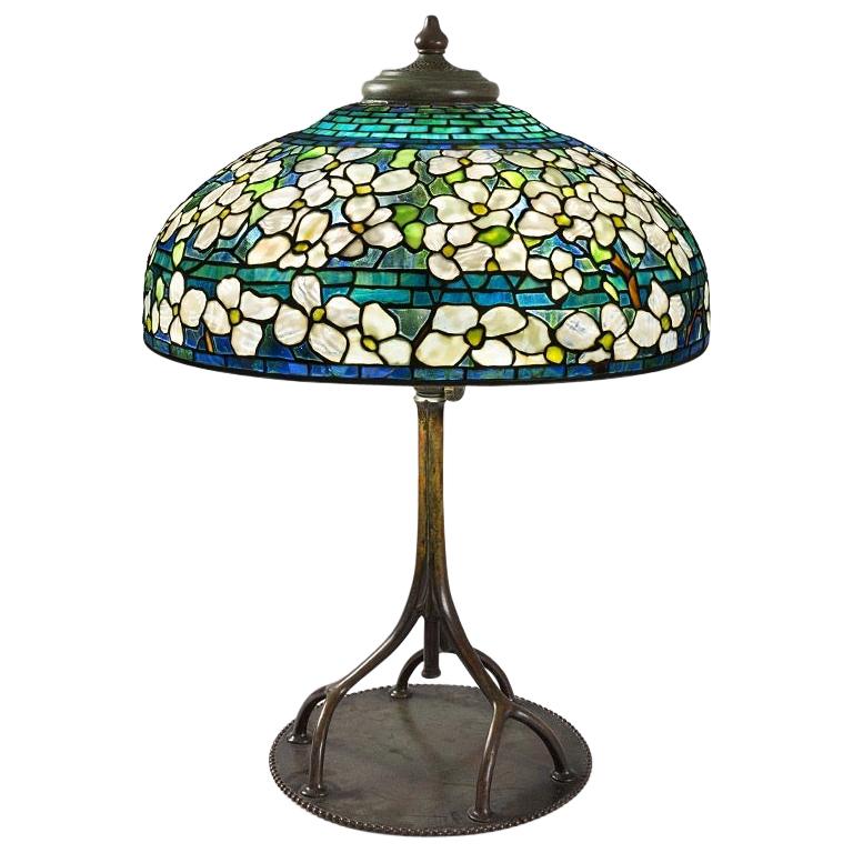 Tiffany Studios "Dogwood" Table Lamp