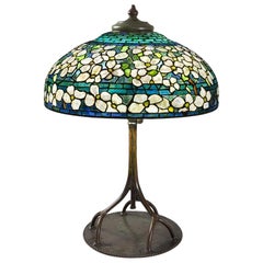 Antique Tiffany Studios "Dogwood" Table Lamp