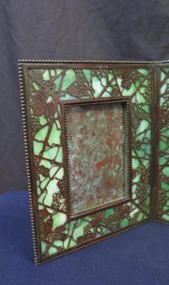 Tiffany Studios Double Grapevine Photo Frame