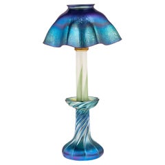 Tiffany Studios Favrile Candlestick Lamp