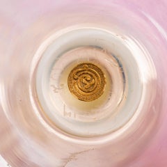 Tiffany Studios Favrile Glass Trumpet Tazza Circa 1910