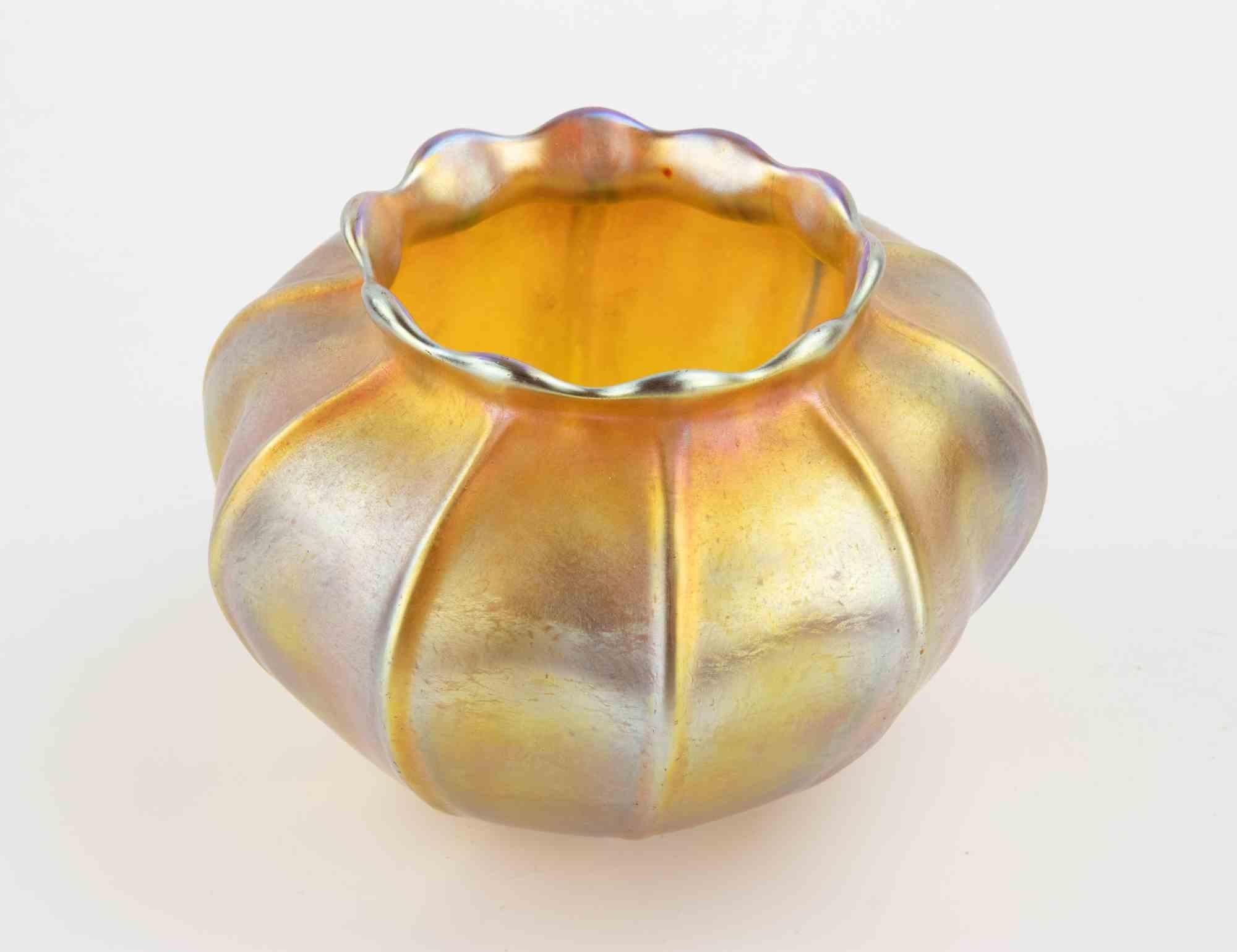 Art Nouveau Vaso in vetro Favrile di Tiffany Studios, 1910 in vendita