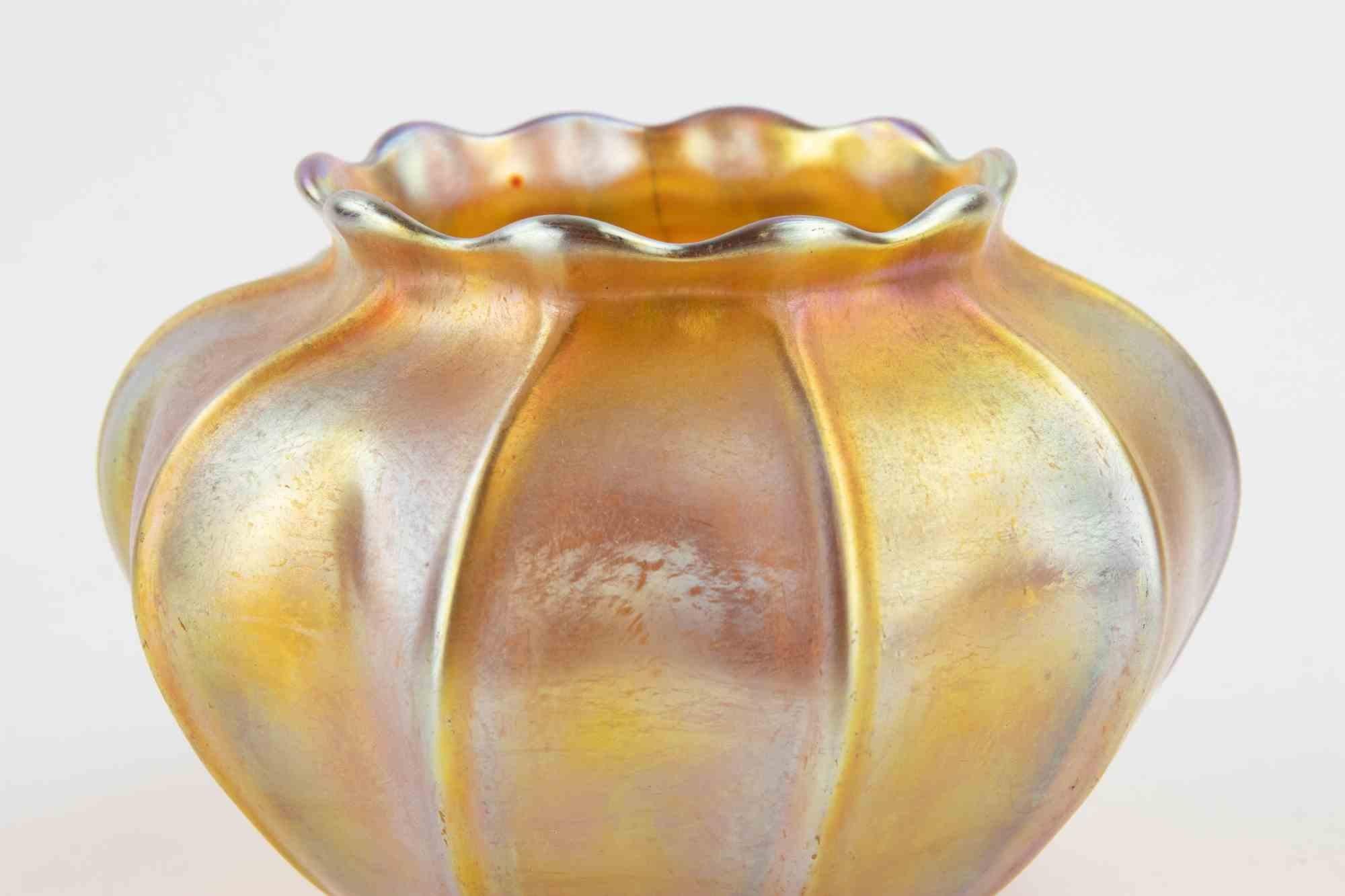 Americano Vaso in vetro Favrile di Tiffany Studios, 1910 in vendita