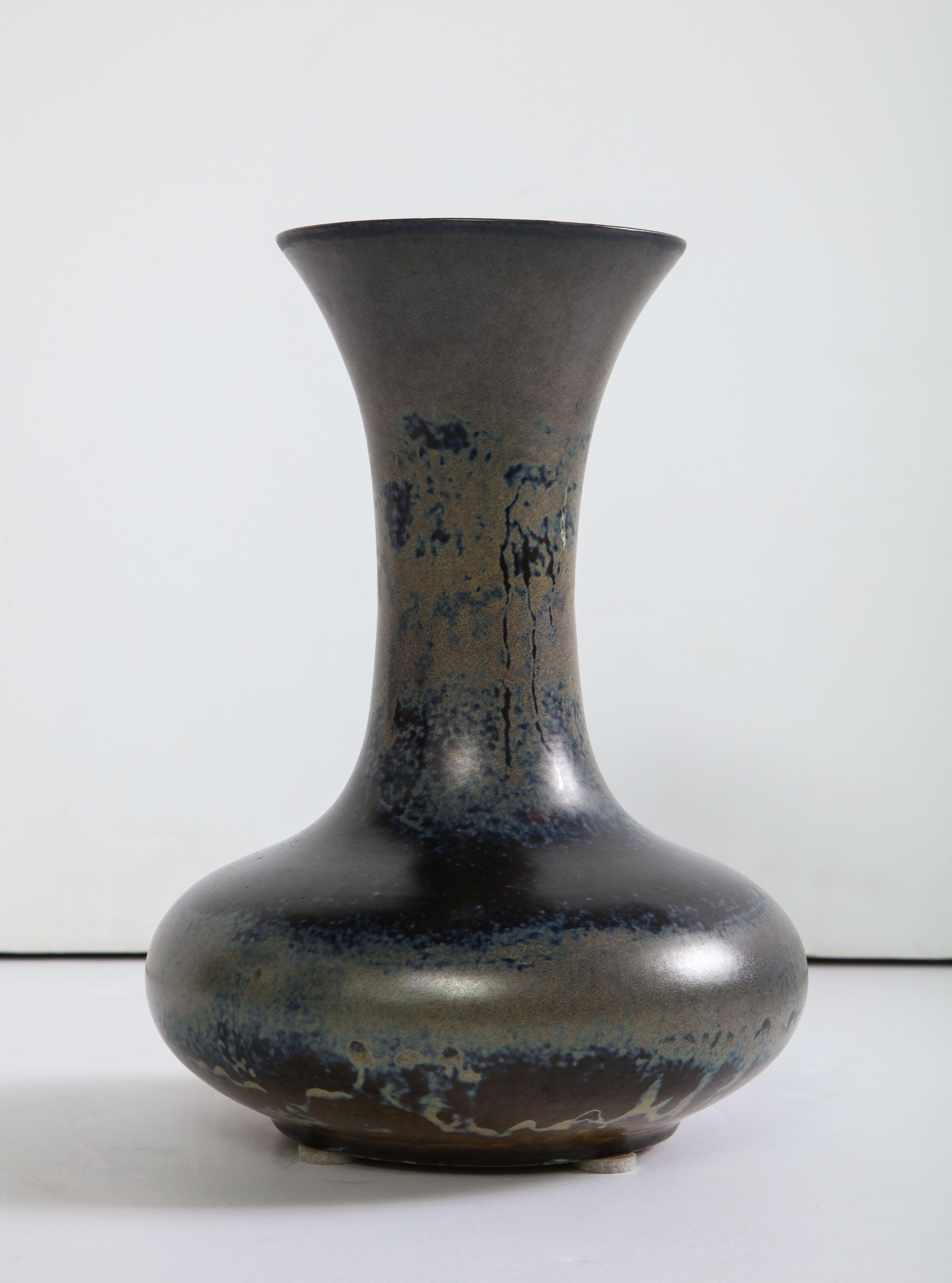 American Tiffany Studios Favrile Pottery Vase