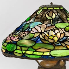 Tiffany Studios "Flowering Water Lily" Table Lamp