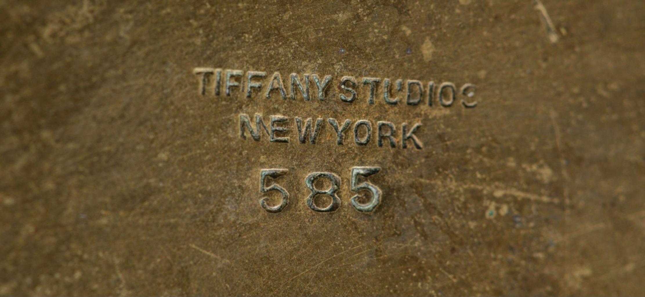 Tiffany Studios Geometric Cone Table Lamp 3
