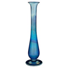 Tiffany Studios Glue Favrile Iridescent Art Nouveau Vase