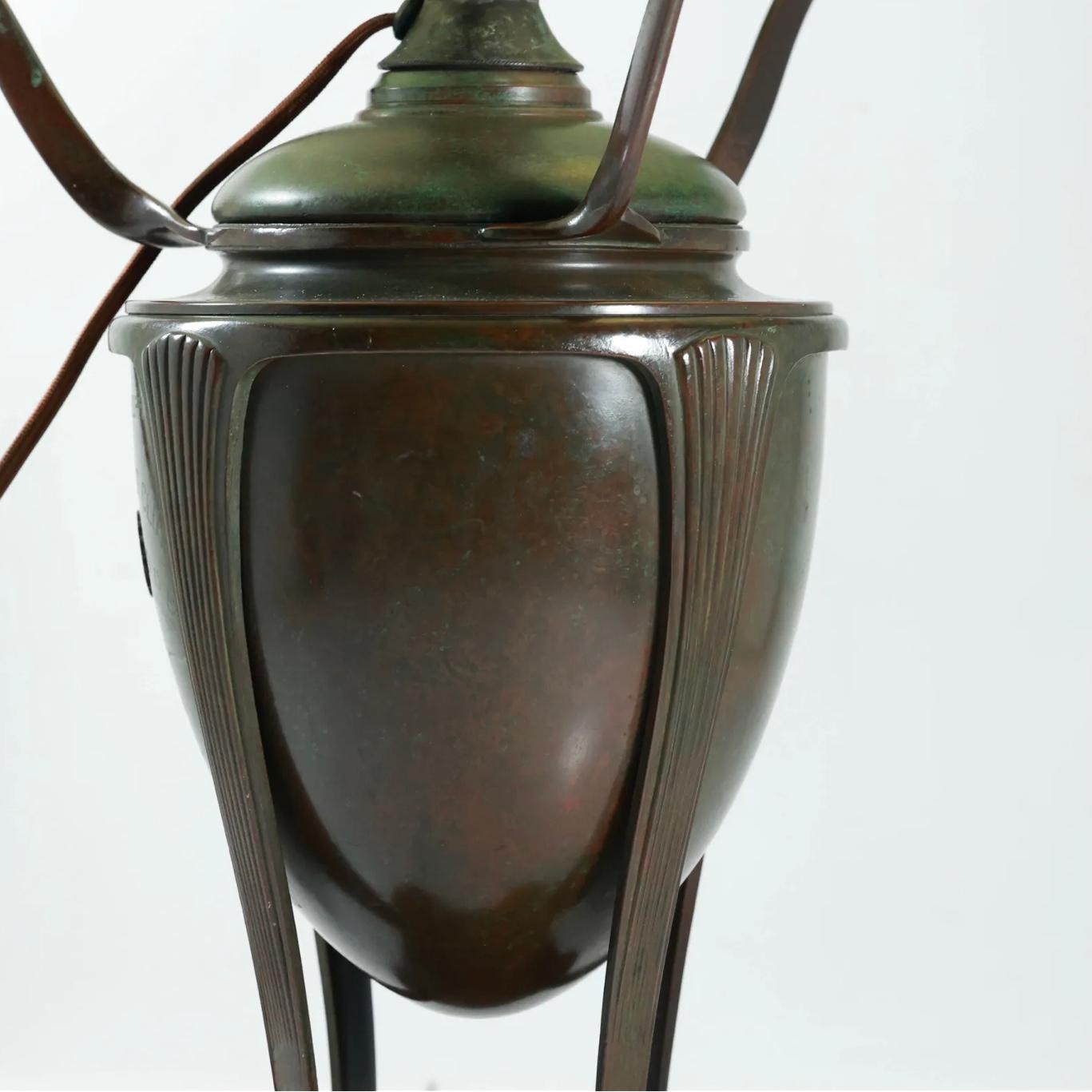 Tiffany Studios Historic Golf Trophy For Horace Rawlins Table Lamp 6