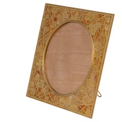 Tiffany Studios Large Grapevine Pattern Picture Frame, ca. 1905