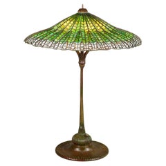 Vintage Tiffany Studios Lotus Pagoda Lamp
