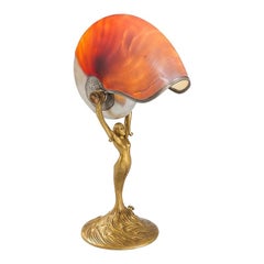 Antique Tiffany Studios "Nautilus" Desk Lamp