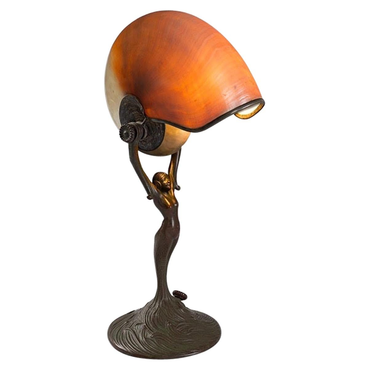 Tiffany Studios "Nautilus" Desk Lamp