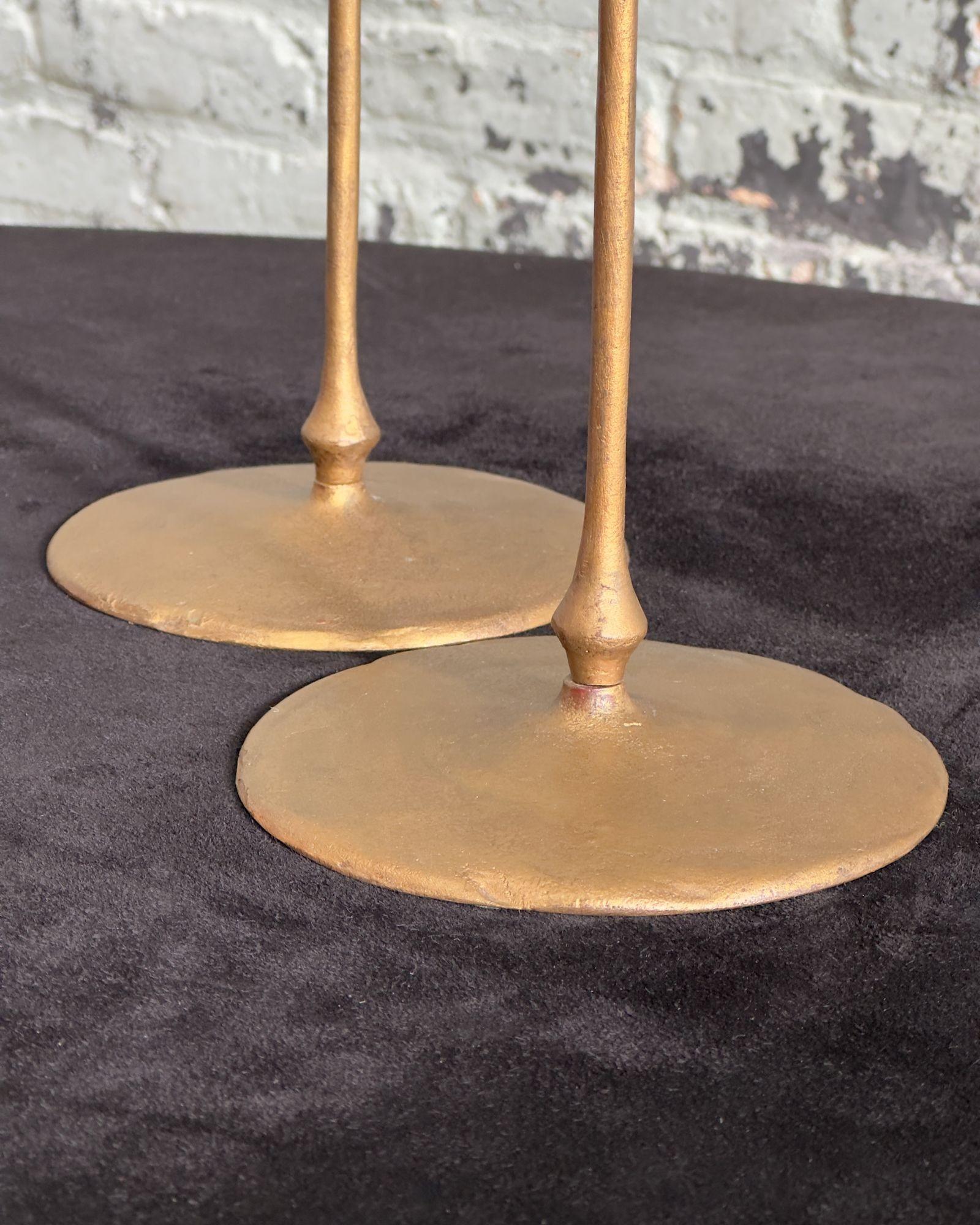 Tiffany Studios New York 1213 chandeliers en bronze doré en vente 4