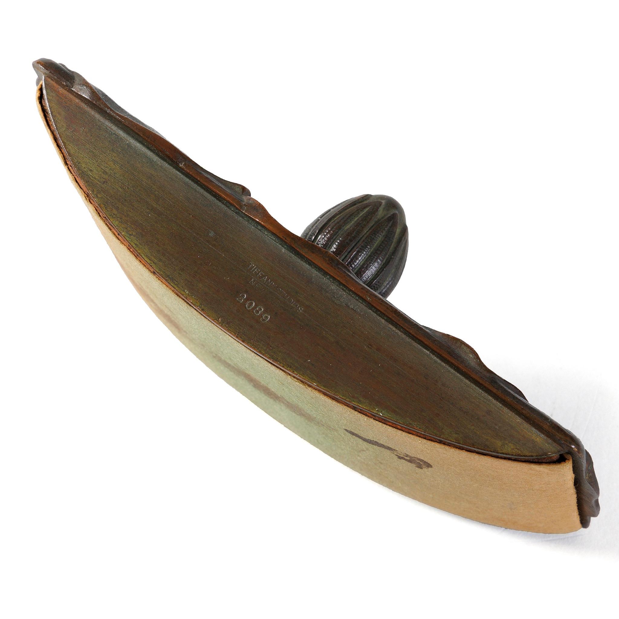 Tiffany Studios New York 7-teiliges Schreibtisch-Set „Pond Lily“ von Tiffany im Angebot 4