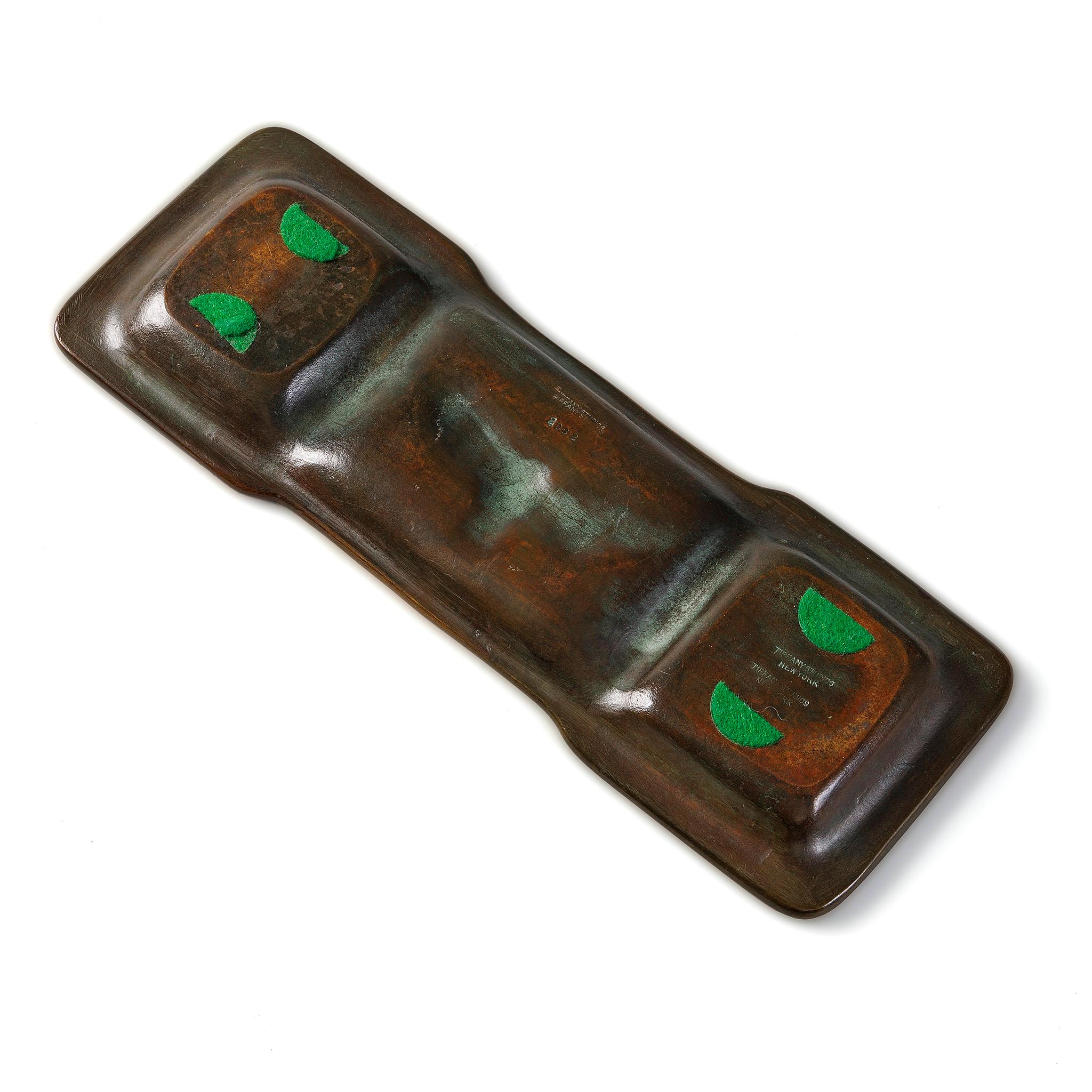 Tiffany Studios New York 7-teiliges Schreibtisch-Set „Pond Lily“ von Tiffany im Angebot 6