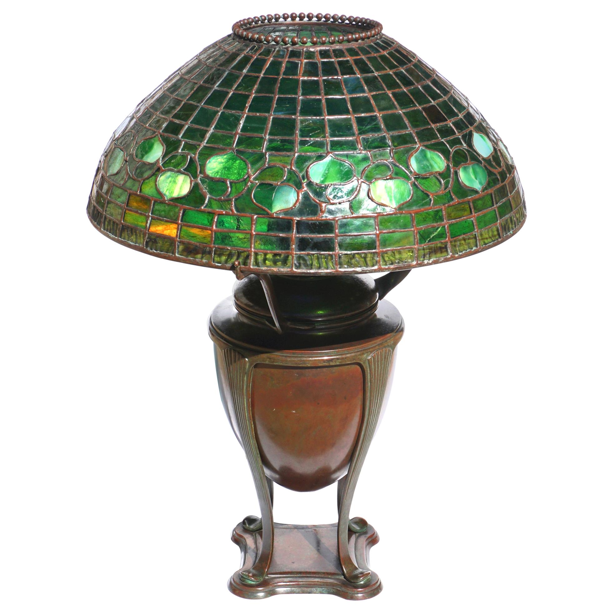 Tiffany Studios New York Acorn Table Lamp