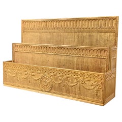 Tiffany Studios New York Adam Bronze Doré Letter Rack