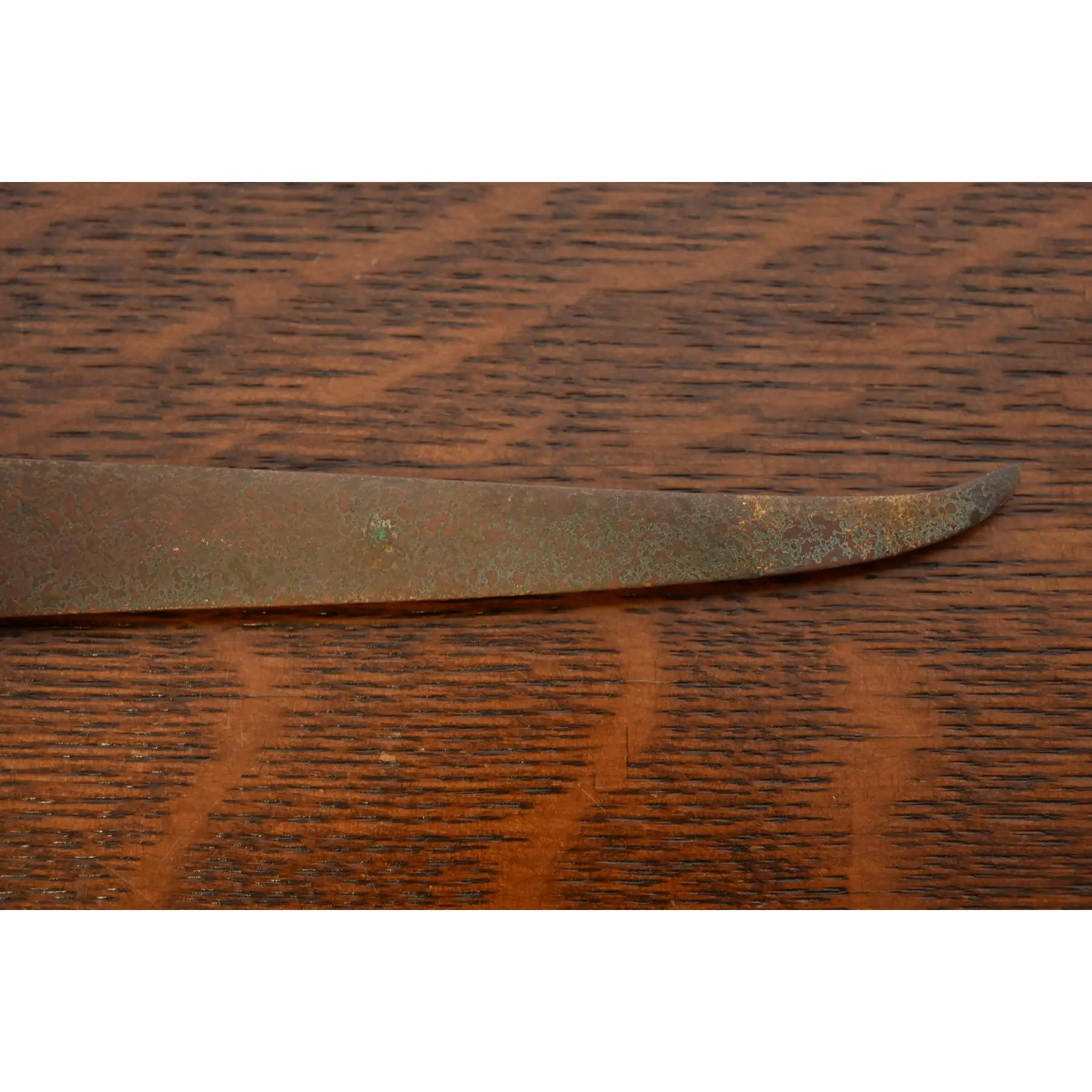 Tiffany Studios New York Adam Bronze Brieföffner im Angebot 2