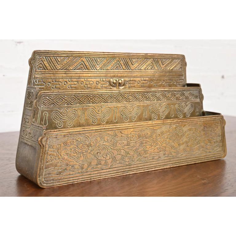 A gorgeous antique Arts & Crafts or Art Deco period gilt bronze 
