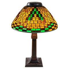 Tiffany Studios New York "American Indian" Table Lamp