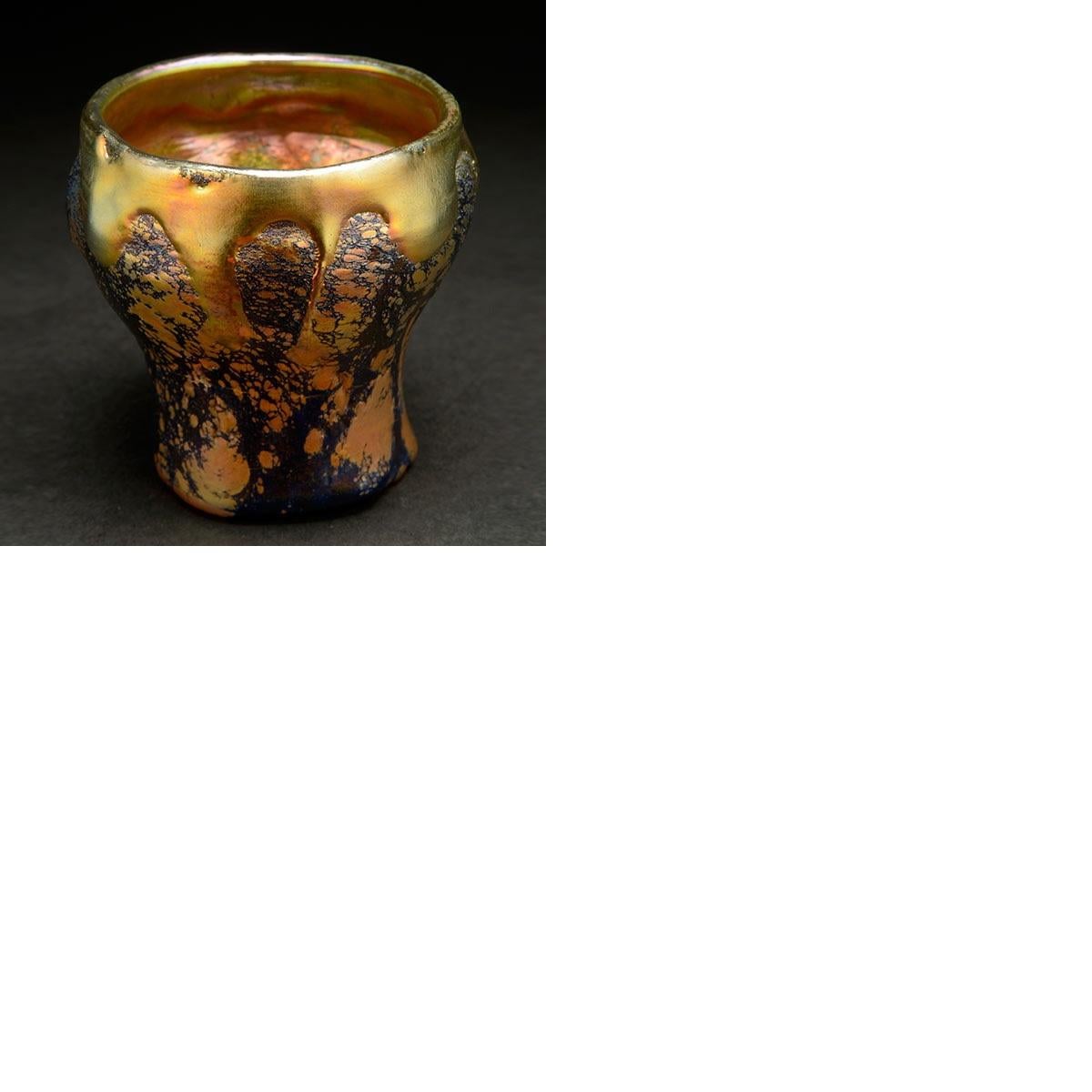 tiffany lava vase for sale