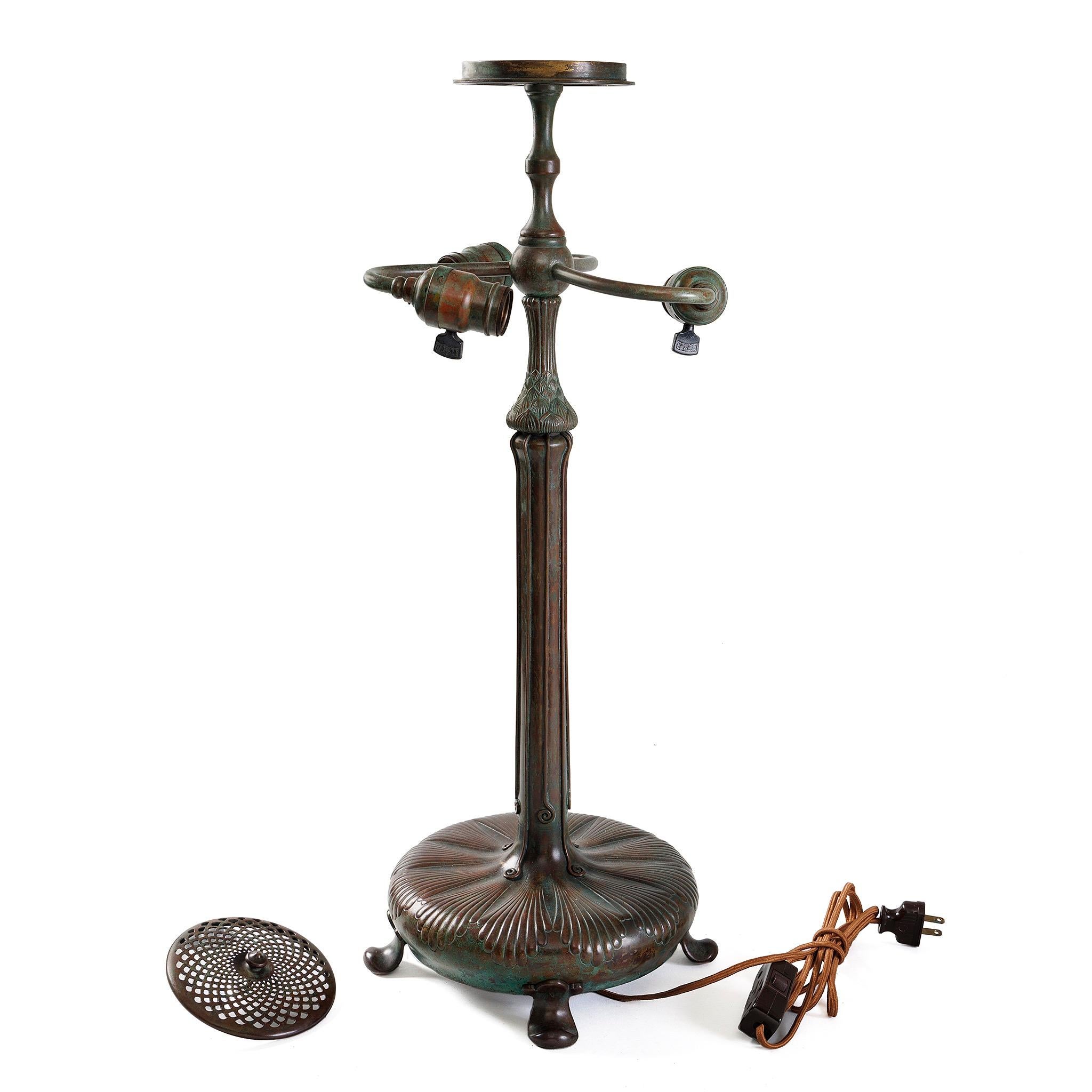 Patinated Tiffany Studios New York 