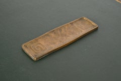 Tiffany Studios New York Art Deco Greek Key Bronze Doré Pen Tray Desk Accessory