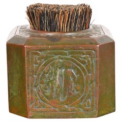 Pennello per penna Zodiac di Tiffany Studios New York Art Deco