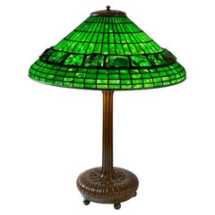 Tiffany Studios New York "Belted Turtleback" Table Lamp 