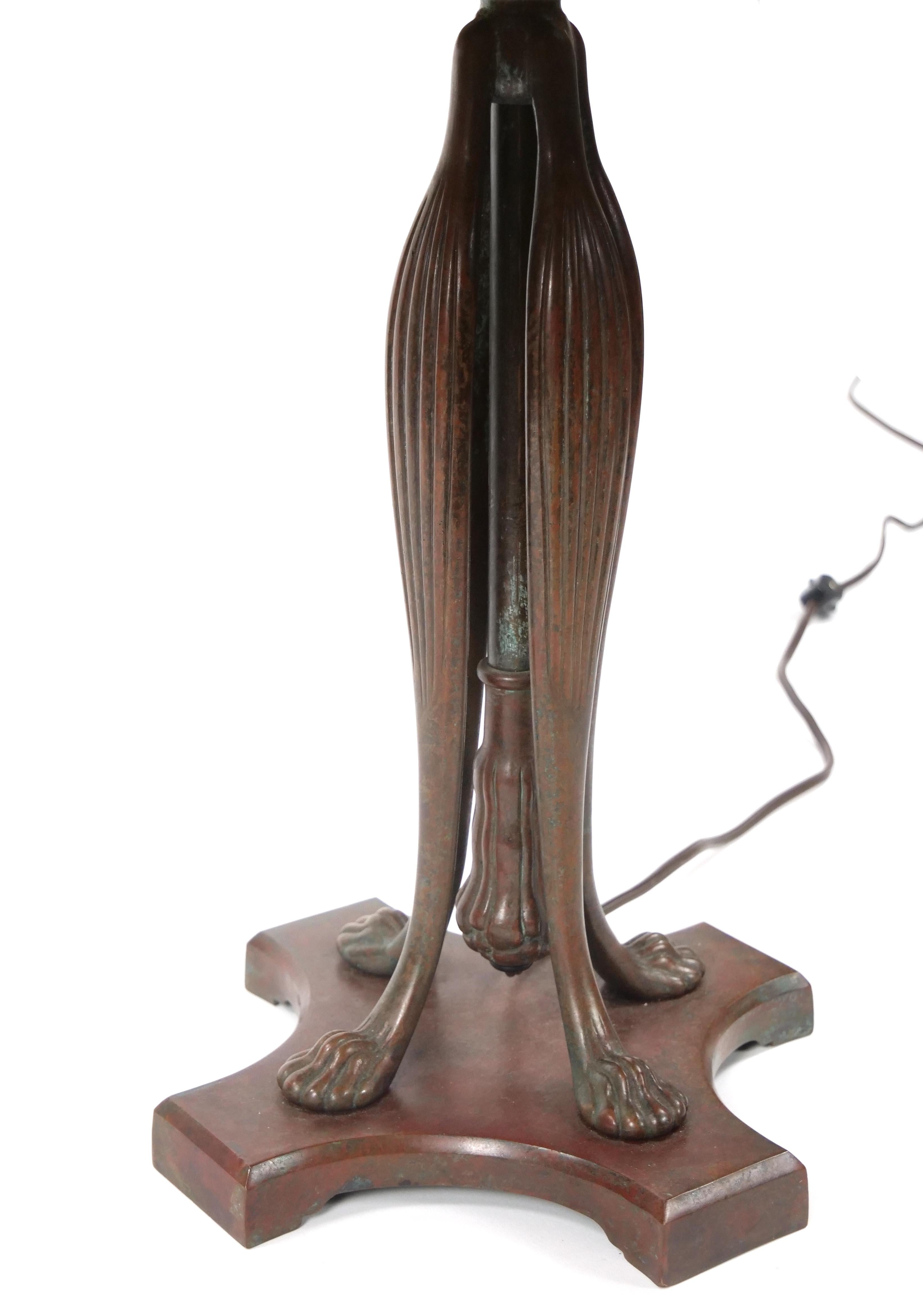 Tiffany Studios New York Bronze Base 