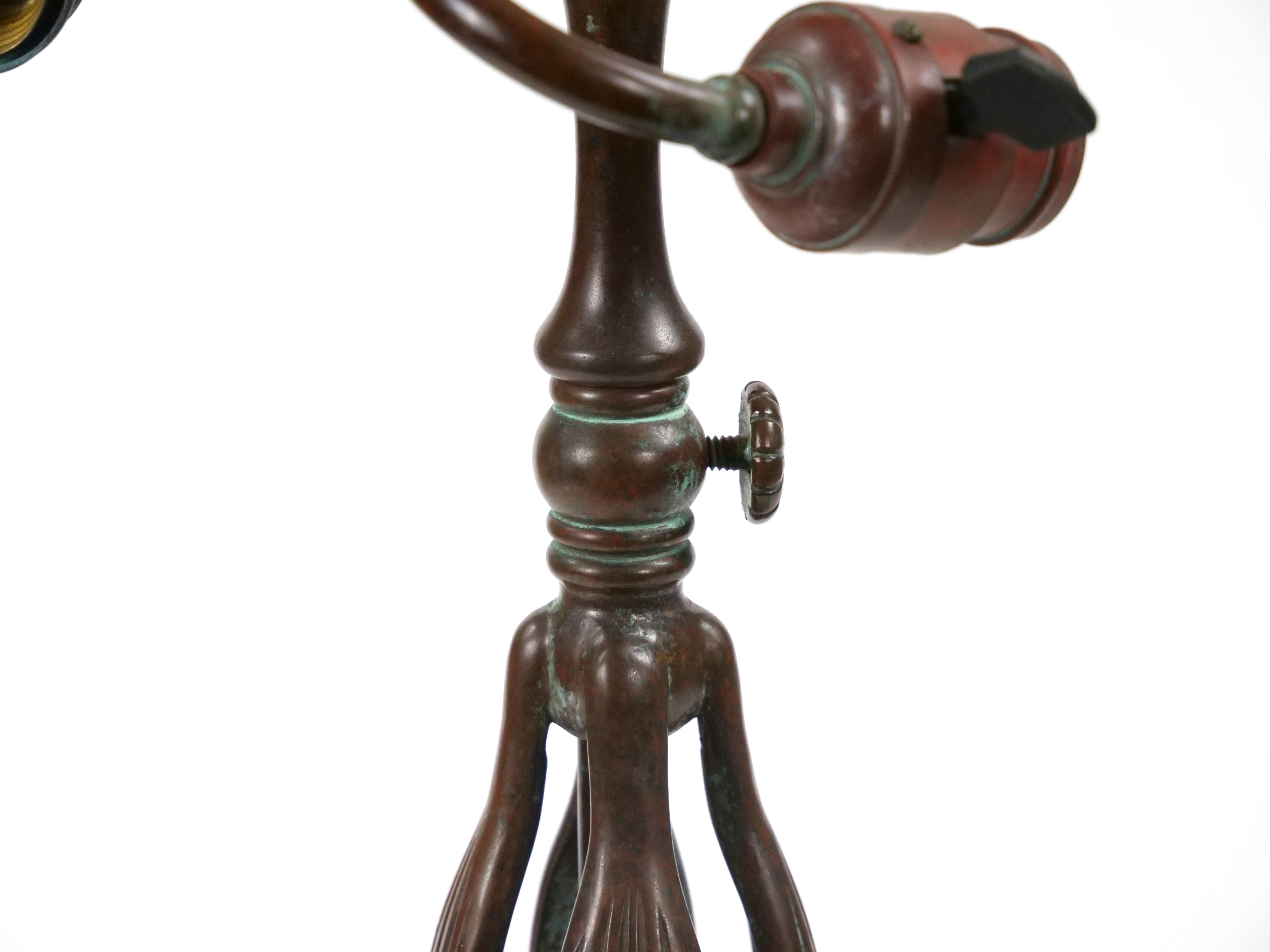 Tiffany Studios New York Bronze Base 