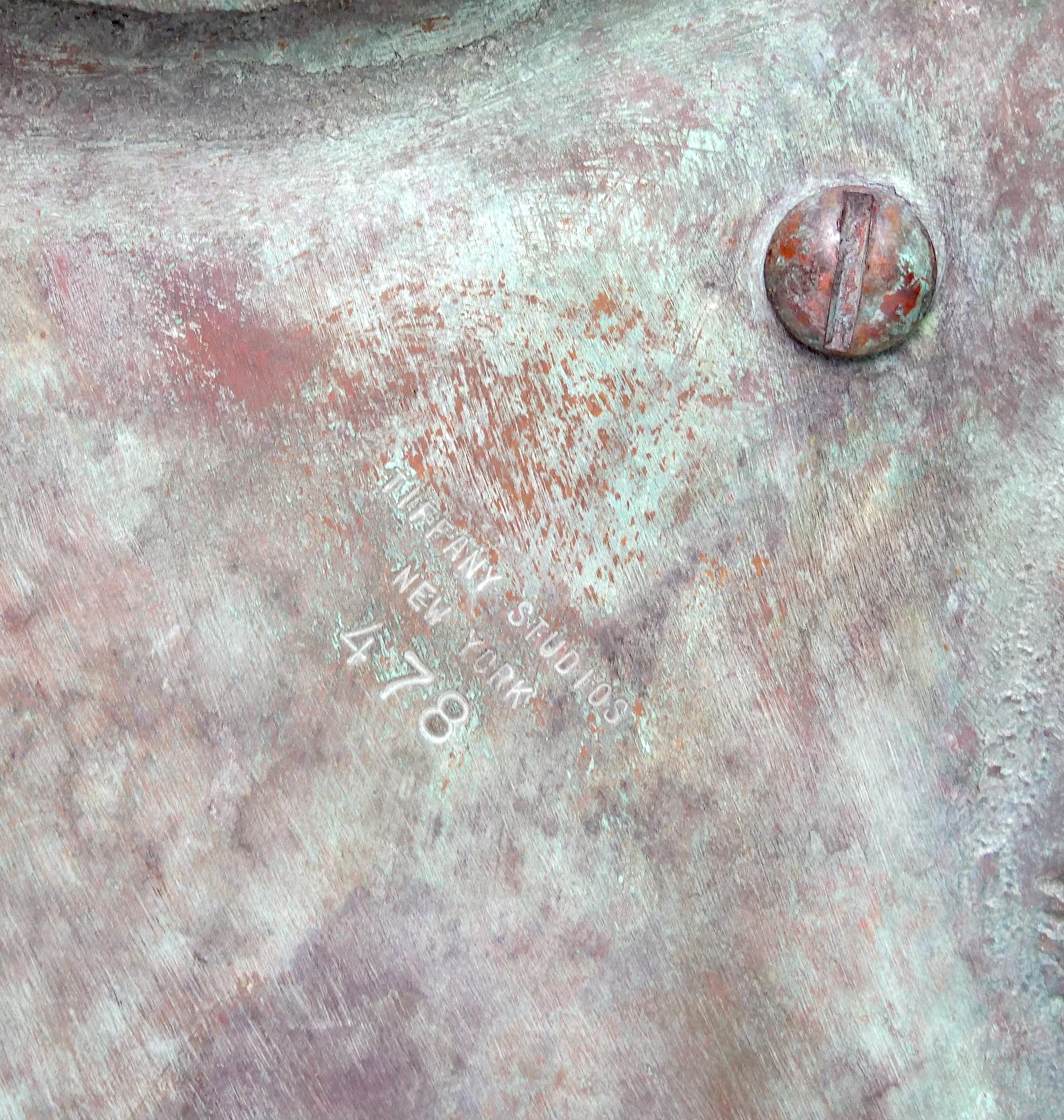 Tiffany Studios New York Bronze Base 