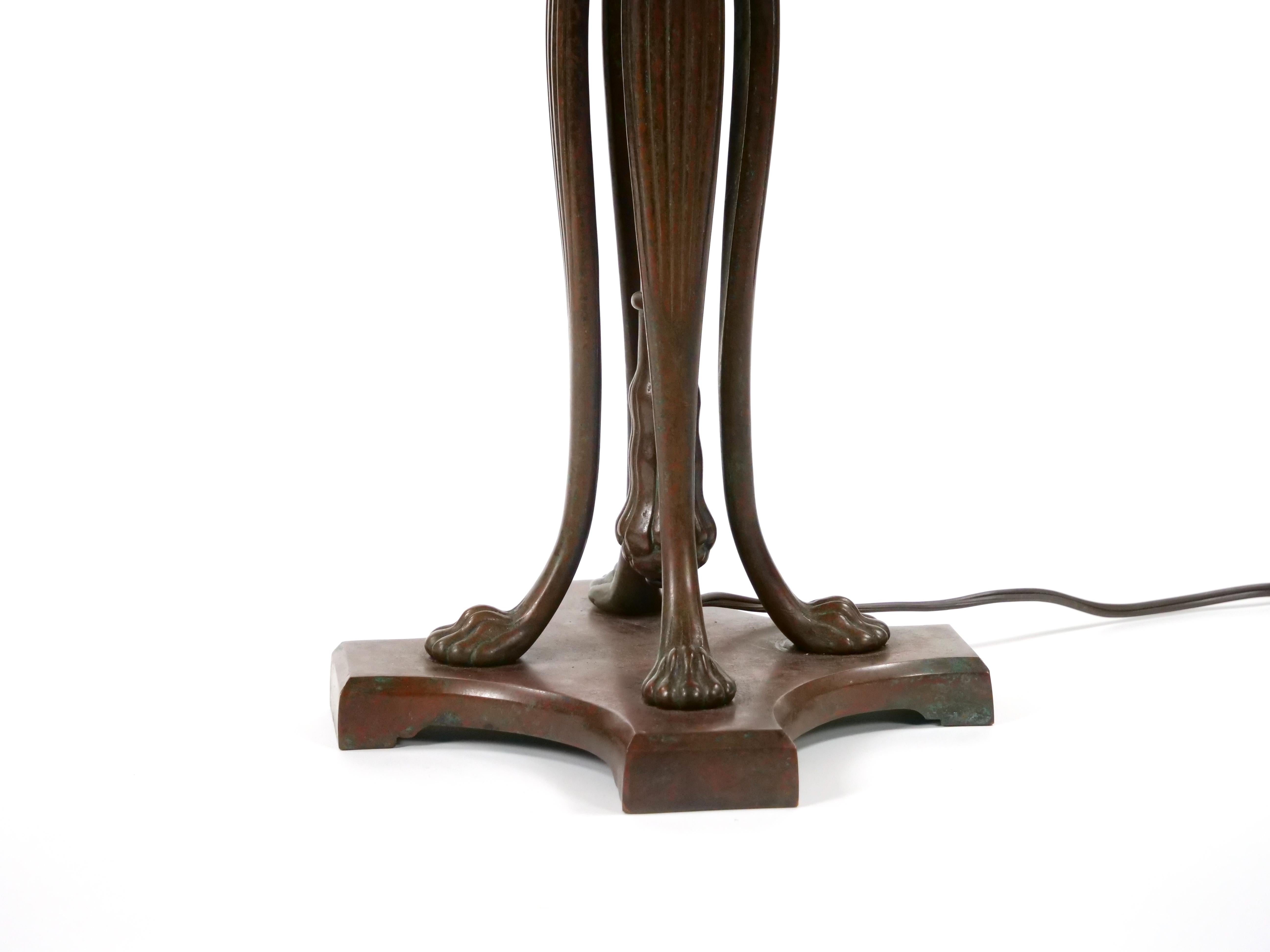 Tiffany Studios New York Bronze Base 