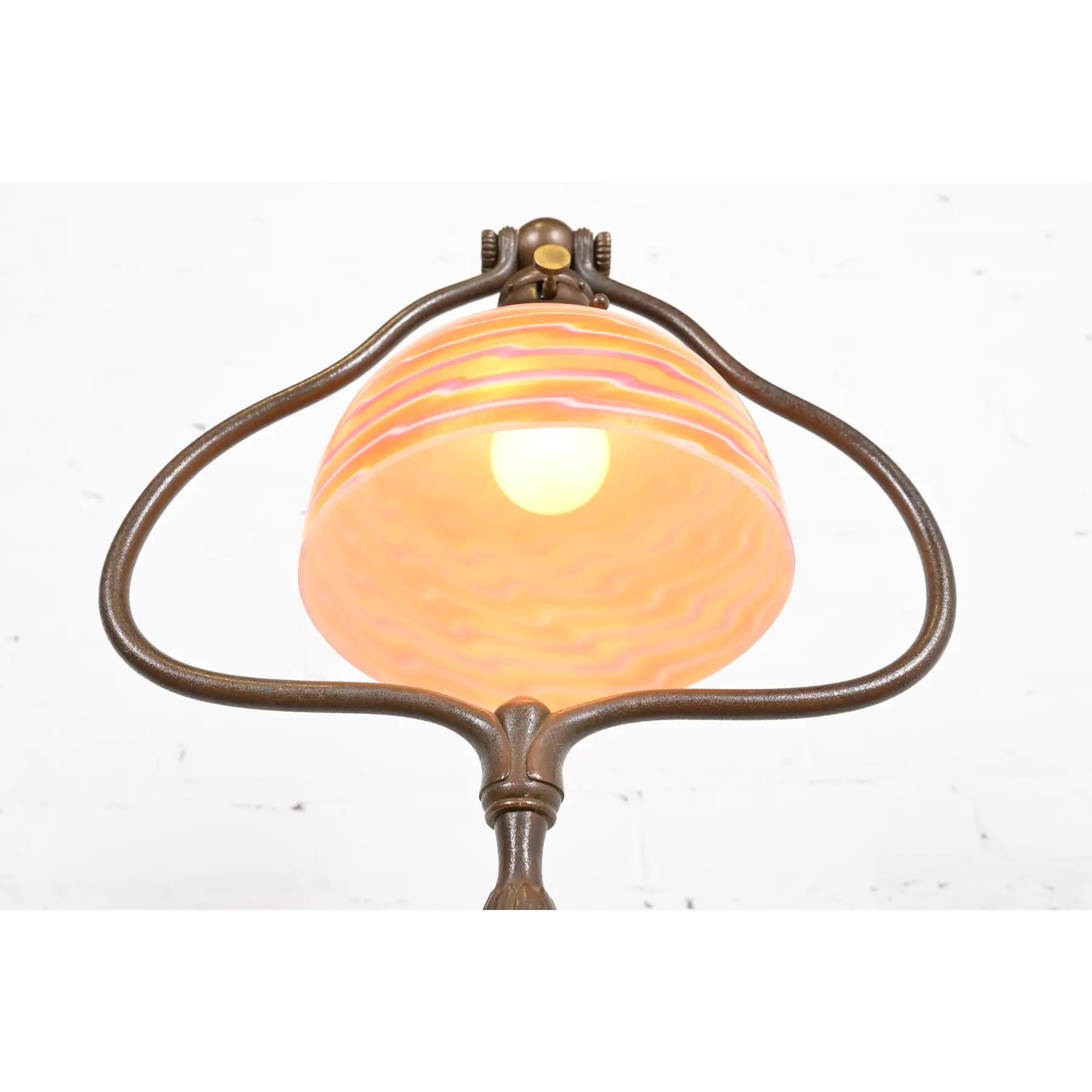 Tiffany Studios New York Bronze Bell Floor Lamp 1