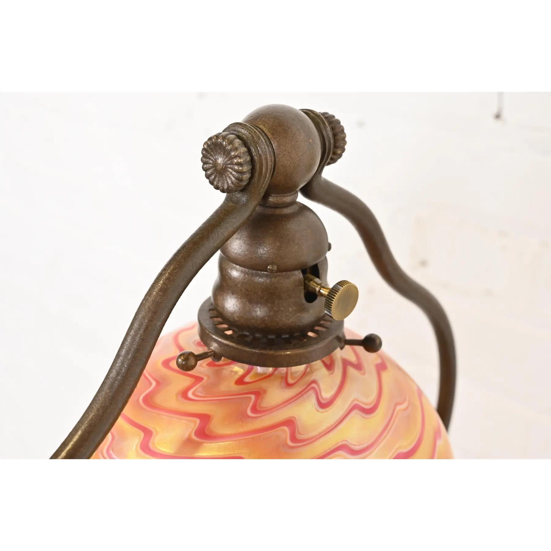 Tiffany Studios New York Bronze Bell Floor Lamp 2