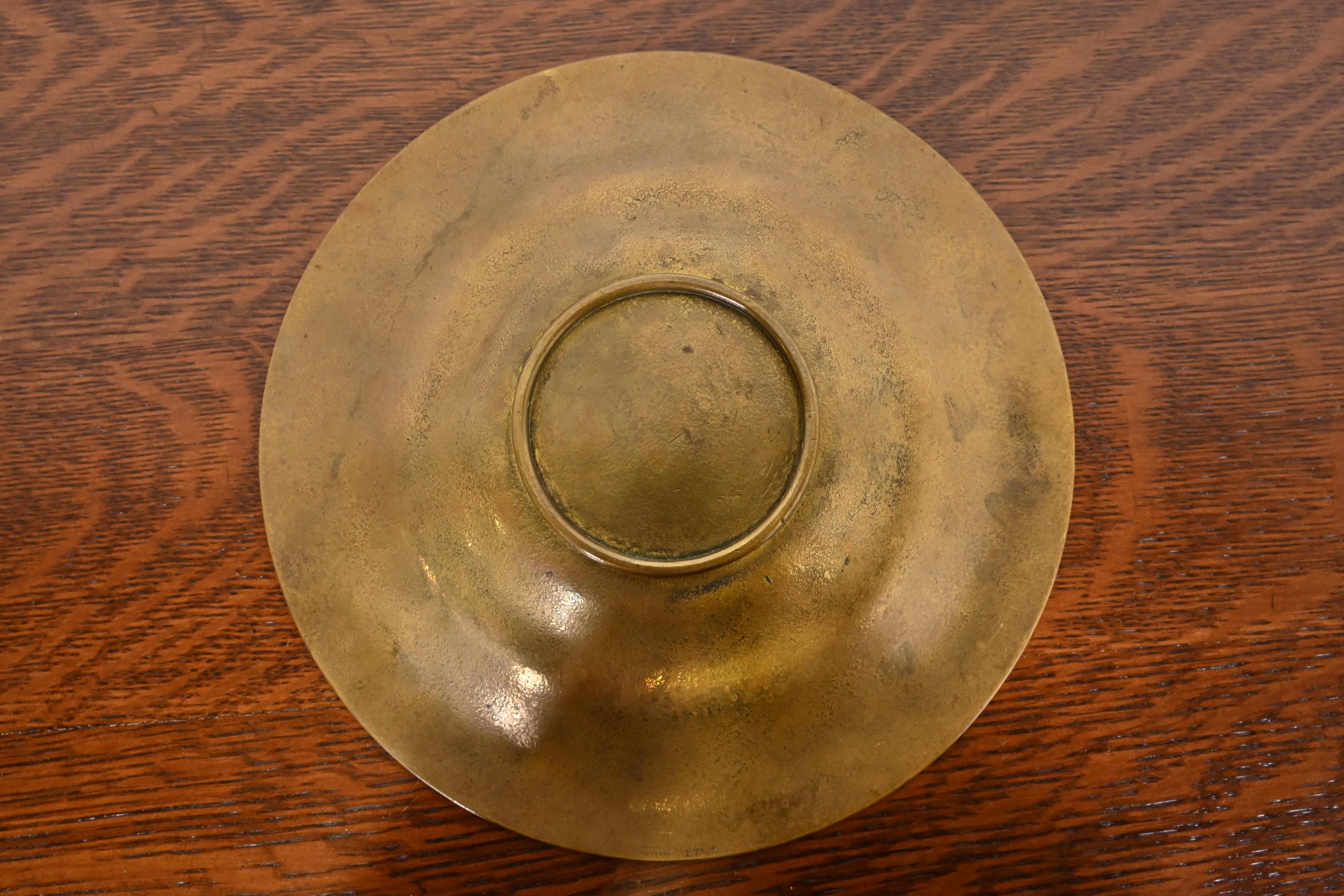 Ciotola in bronzo di Tiffany Studios New York in vendita 1
