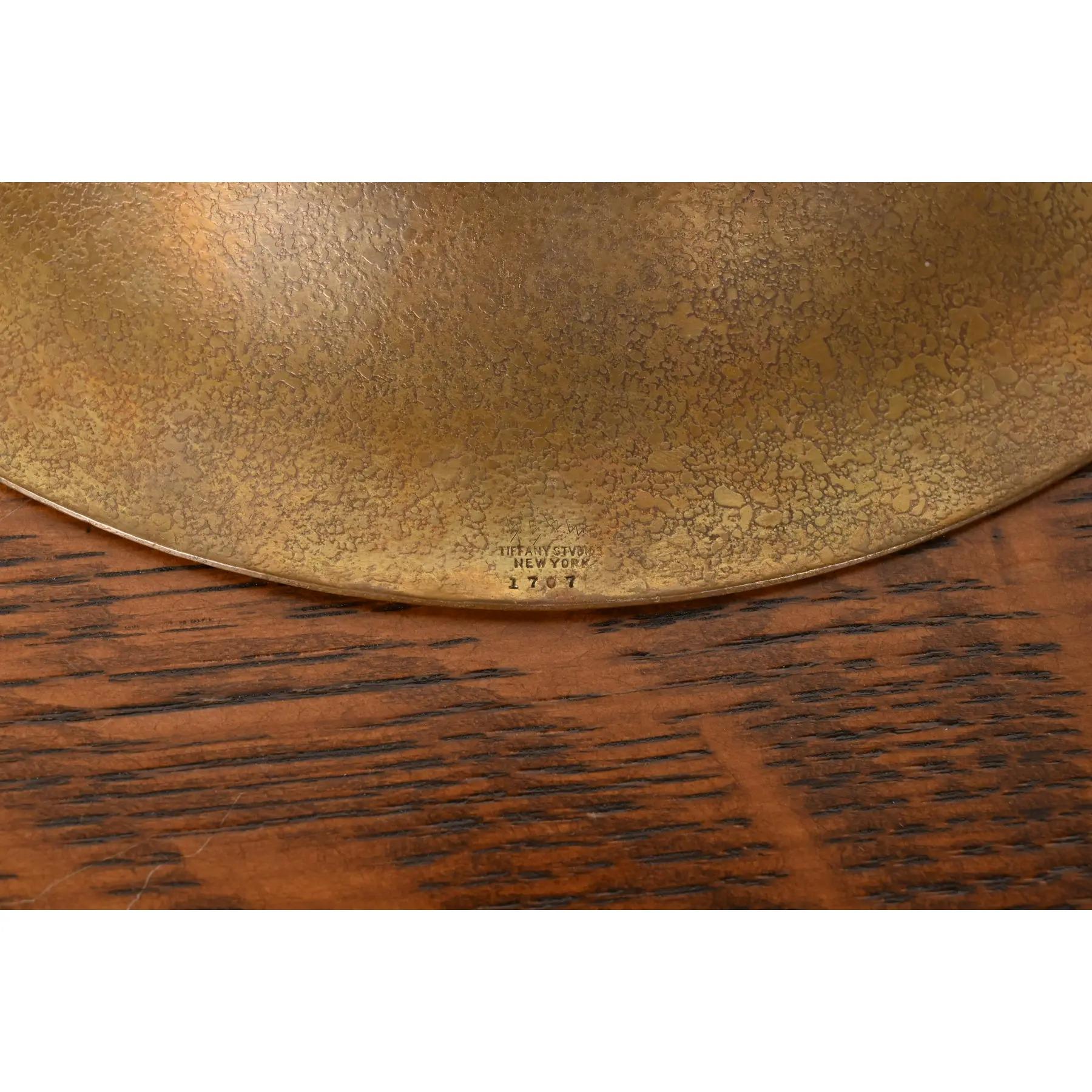 Ciotole in bronzo di Tiffany Studios New York, set di quattro pezzi in vendita 4