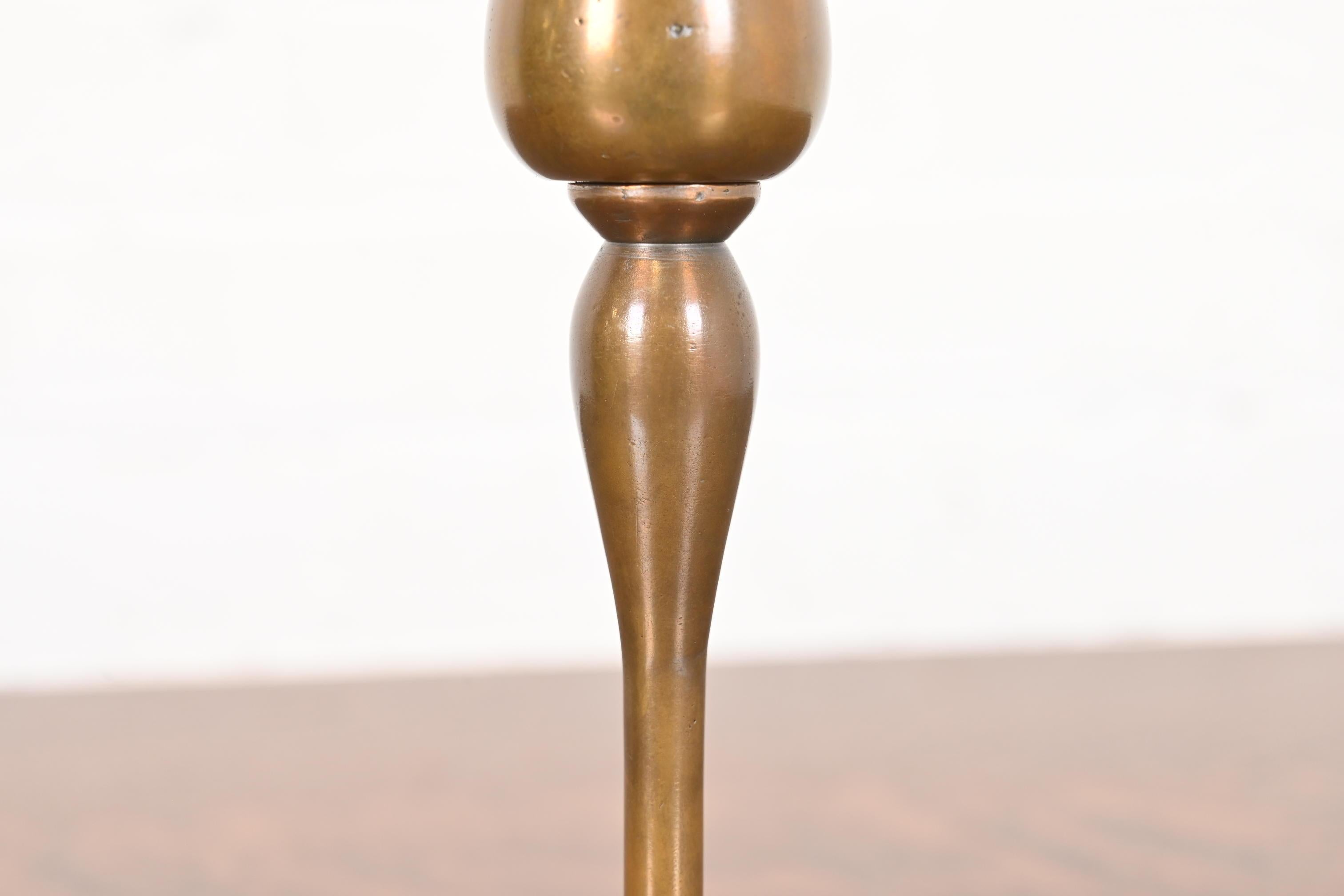 Tiffany Studios New York Bronze Kerzenständer, CIRCA 1910 im Angebot 1